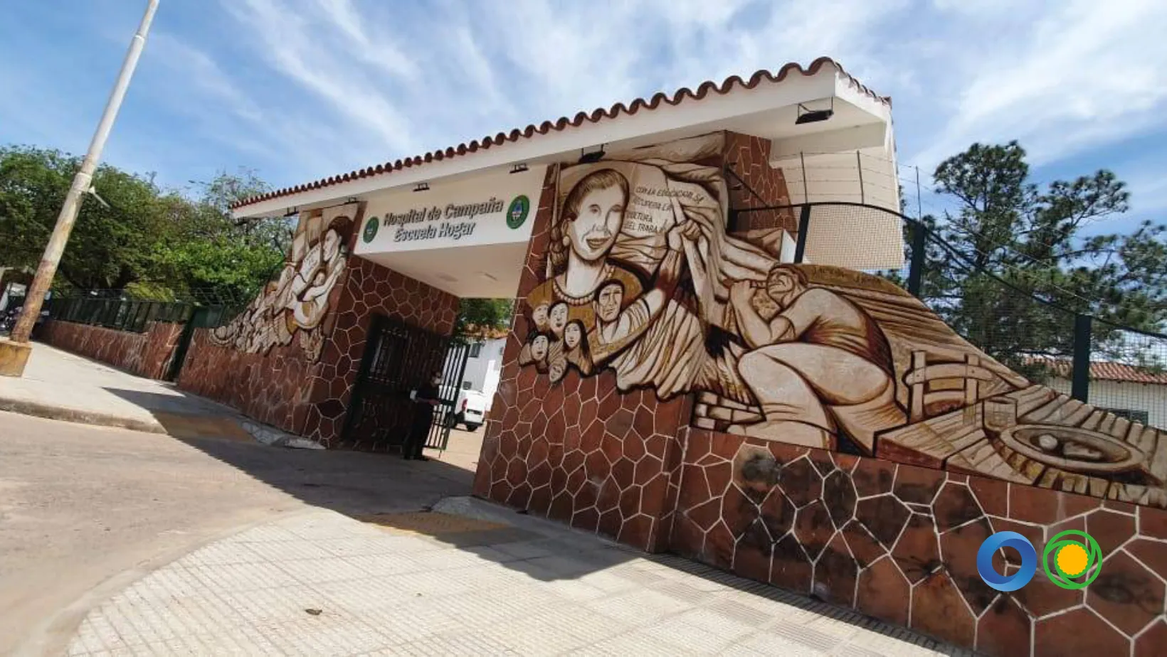 El Hospital de Campaña Escuela Hogar redujo más del 50% de sus emisiones
